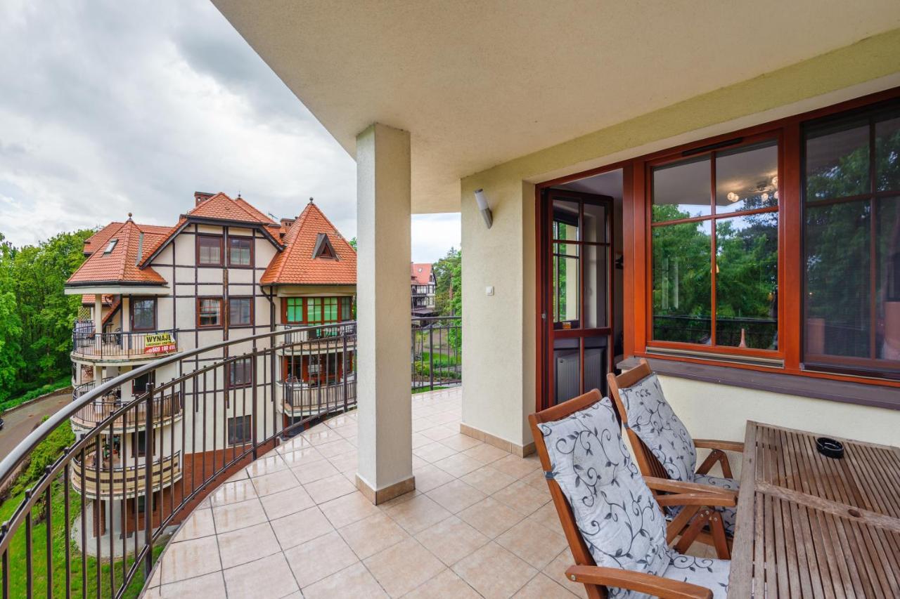 Apartamenty Sun & Snow Willa Hania - Blisko Plazy I Centrum Krynica Morska Exteriör bild
